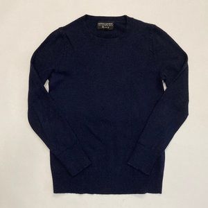 Banana Republic Filpucci Cashmere and Wool Navy Sweater